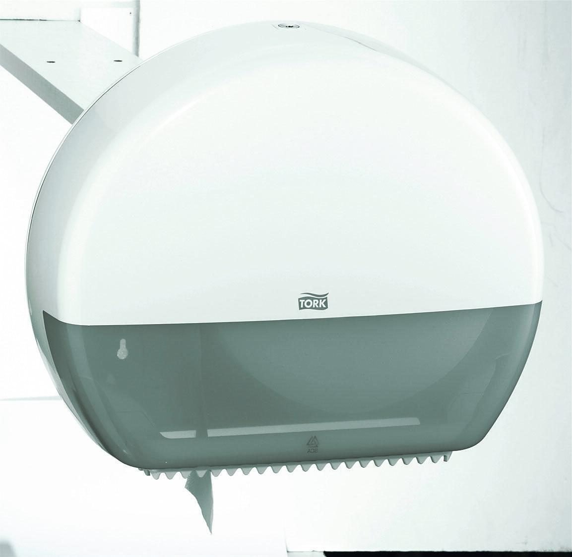 Thumbnail - TORK Toilettenpapierspender Elevation T1 1 Rolle weiß