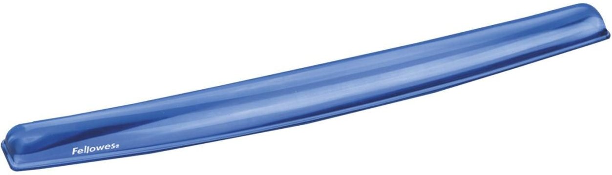 Fellowes Tastatur-Handballenauflage Crystals Gel blau
