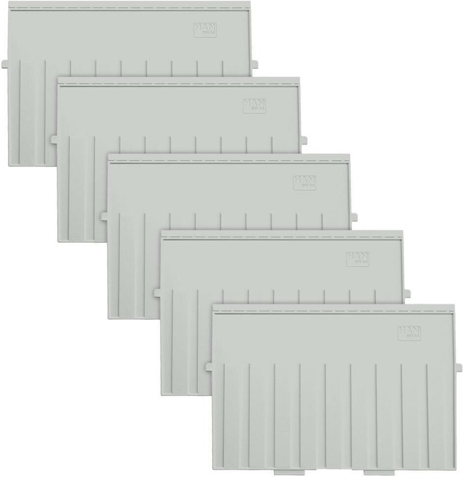 HAN Kartei-Stützplatten DIN A4 grau