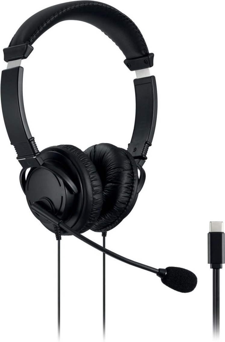 Kensington USB-Headset HiFi USB-C schwarz