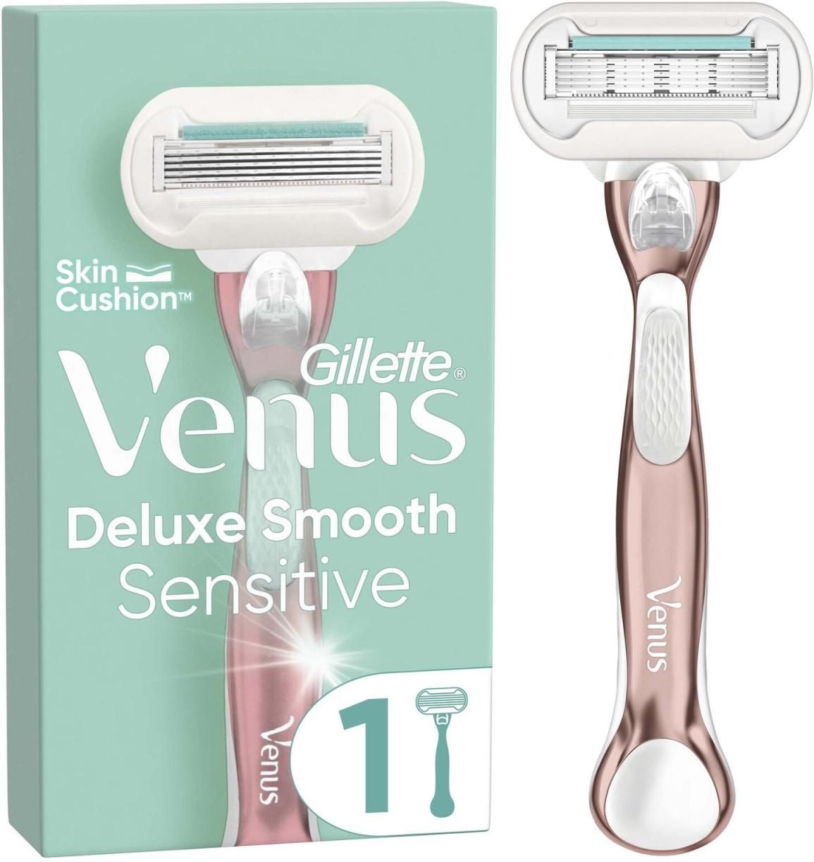 Gillette Venus Deluxe Smooth Sensitive Damen Rasierer 1 St.