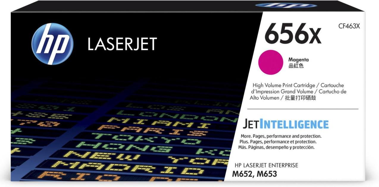 HP Original 656X Toner magenta hohe Kapazität 22.000 Seiten (CF463X)