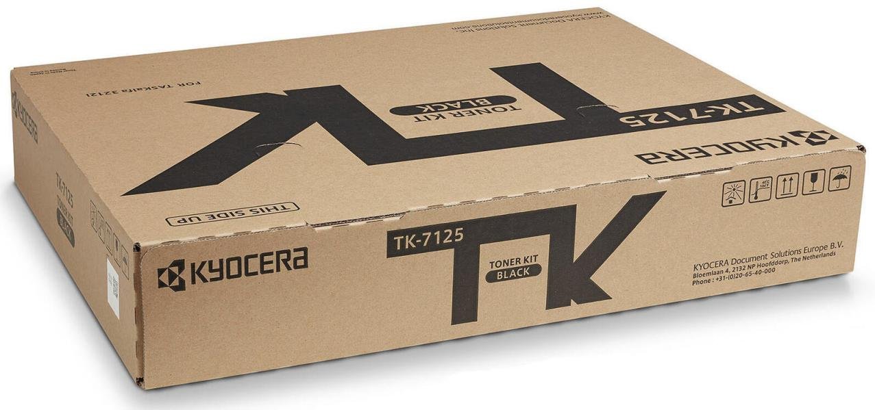 Kyocera Original TK-7125 Toner schwarz 20.000 Seiten für TASKalfa 3212i