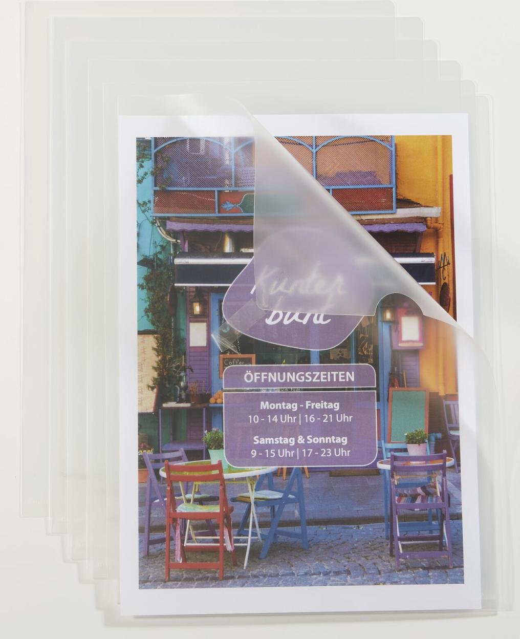 FolderSys Sichthüllen DIN A4 transparent