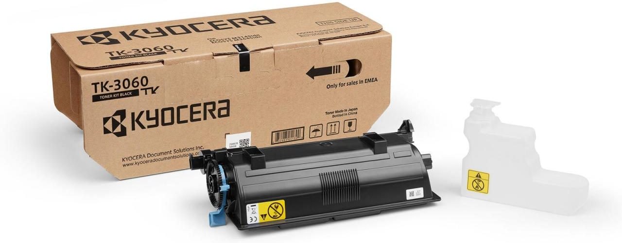 Kyocera Original TK-3060 Toner schwarz 14.500 Seiten für Ecosys M3145idn, M3645idn