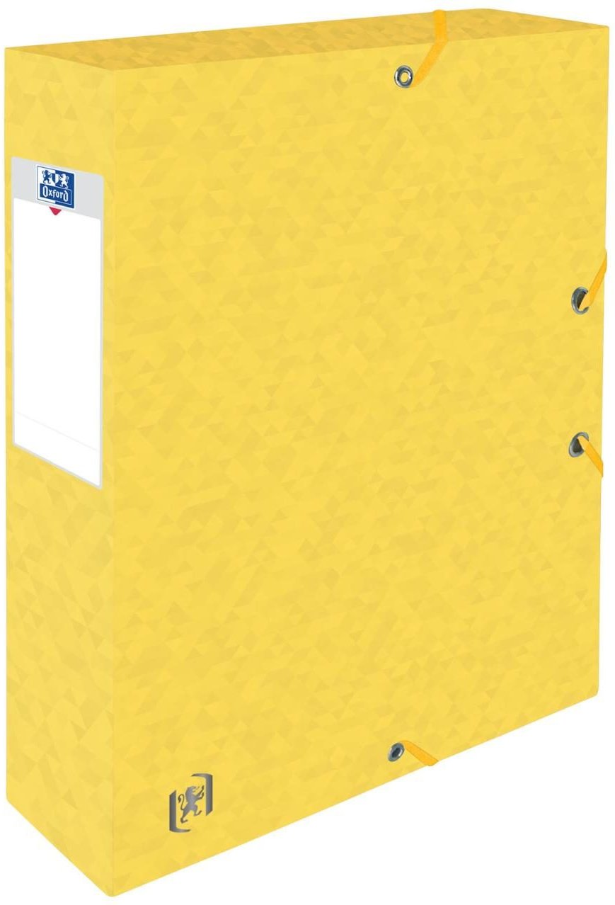 OXFORD Heftbox 6 cm DIN A4 gelb