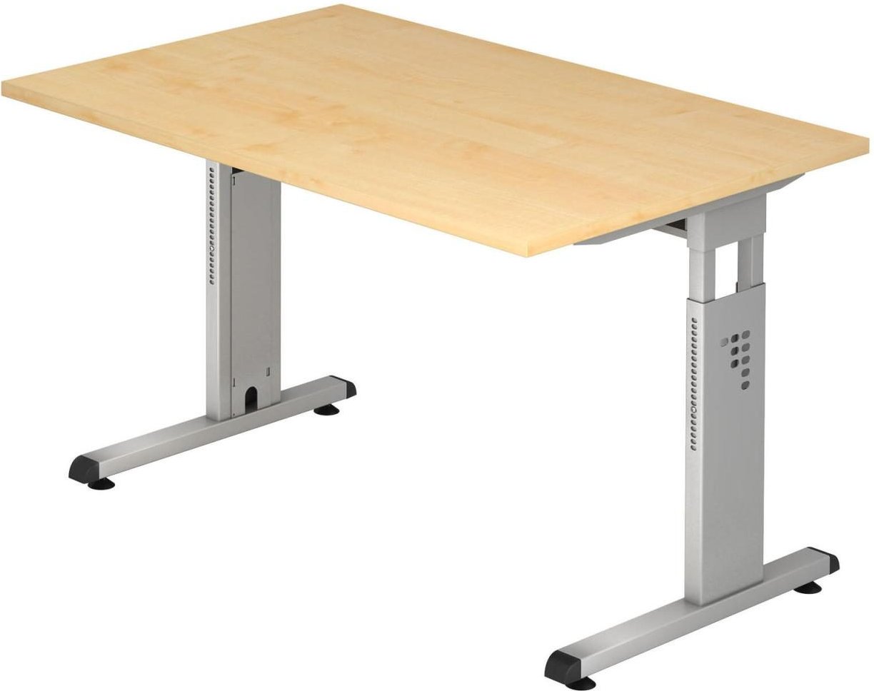 HAMMERBACHER höhenverstellbarer Schreibtisch VOS12/3/S ahorn