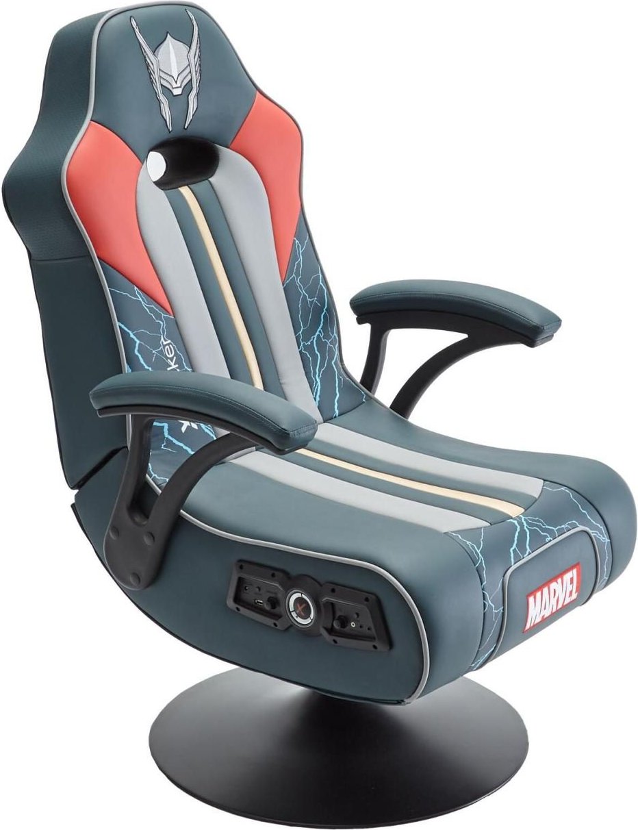 Thumbnail - X Rocker Marvel™ Elite 2.1 Gaming-Sessel im Thor Design - blau