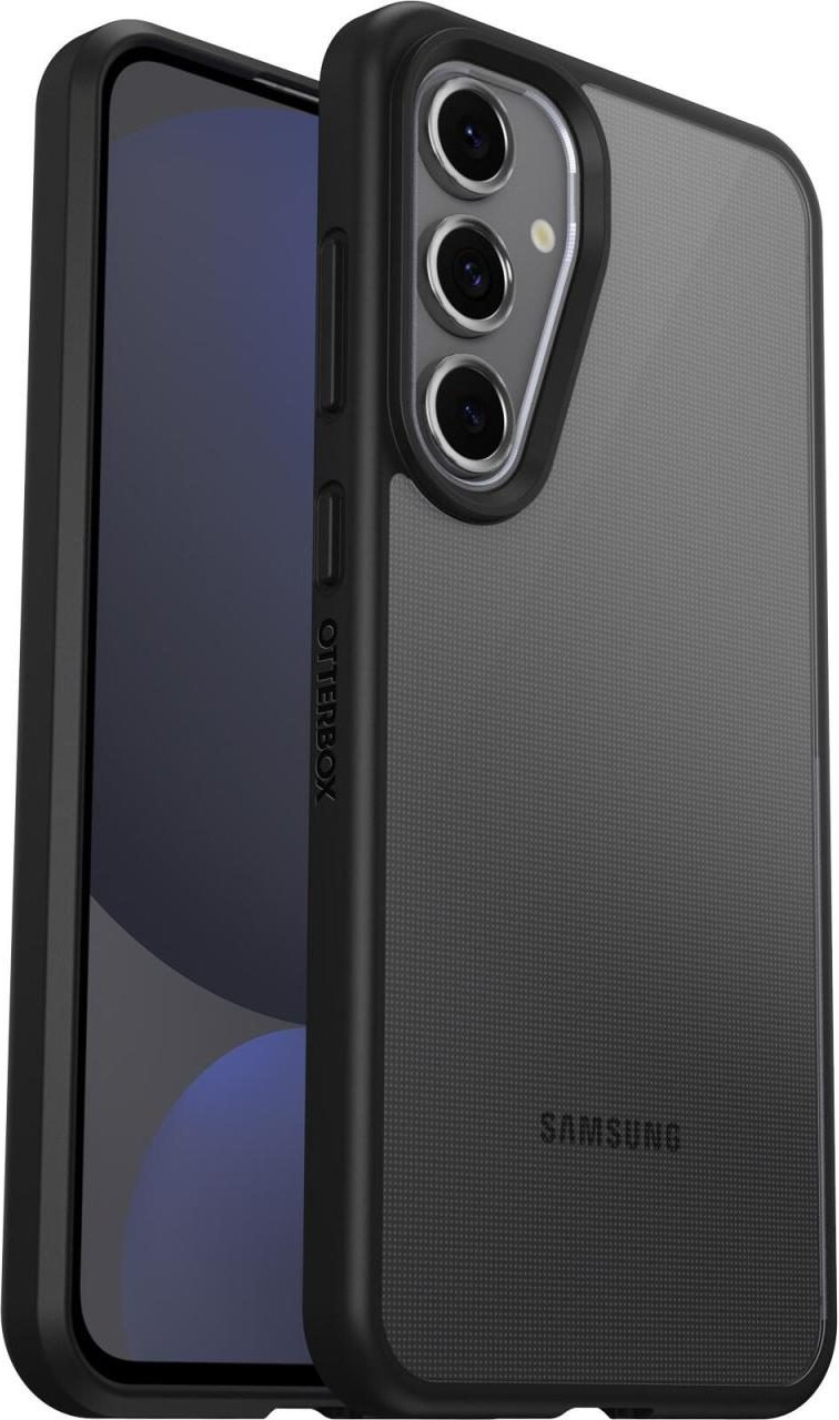OtterBox React Schutzhülle für Samsung Galaxy S24 FE Black Crystal - transparent/schwarz