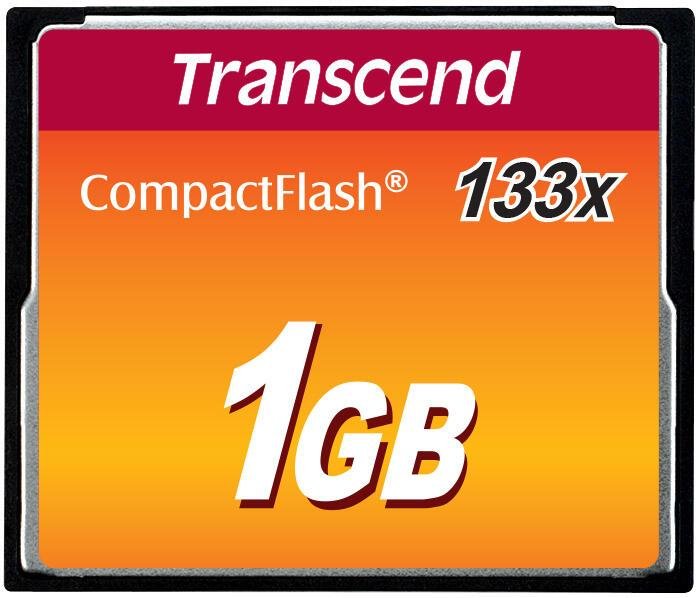 Transcend TS1GCF133 Speicherkarte 1 GB