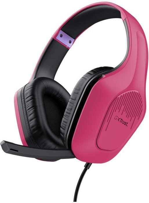 Trust Gaming GXT 415P Zirox Federleichtes Gaming-Headset - Rosa