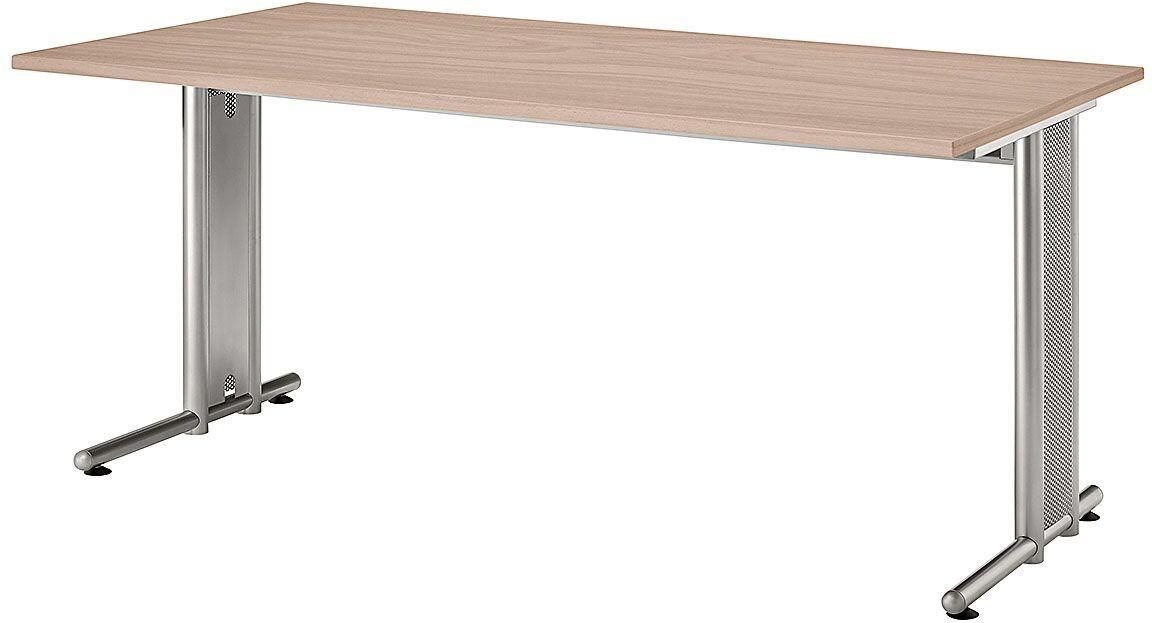 HAMMERBACHER Schreibtisch VNS16/N/S nussbaum
