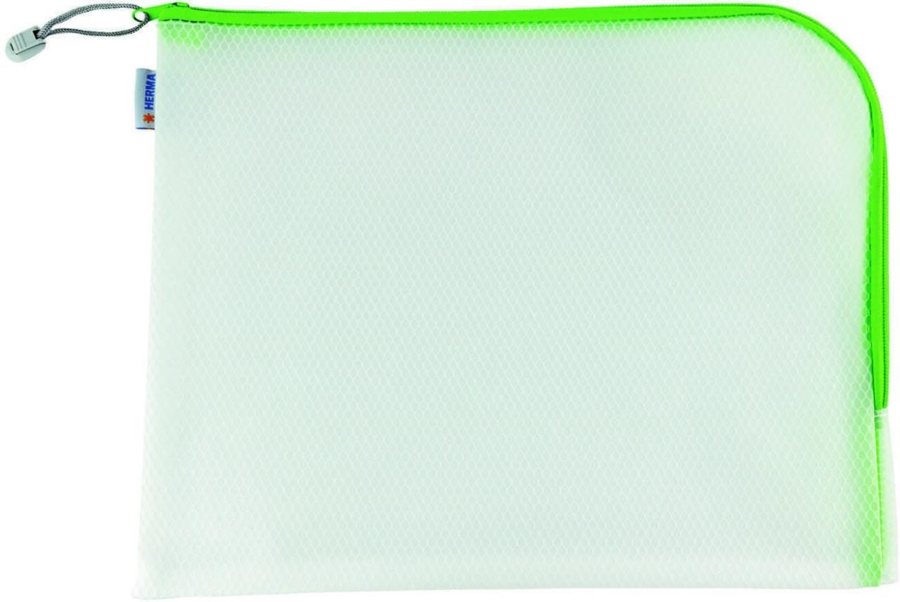 HERMA Reißverschlussbeutel A4 transparent