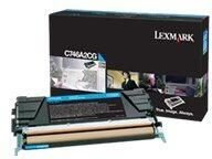 Lexmark Original Toner cyan 7.000 Seiten (C746A3CG) für C746dn/dtn/n, 748de/dte/e