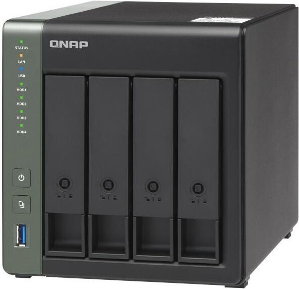 QNAP TurboStation TS-431X3-4G 4 Einschübe NAS-Server Leergehäuse (TS-431X3-4G)