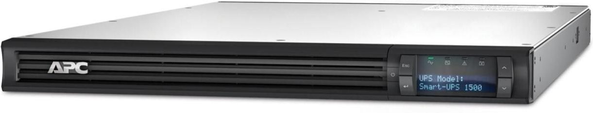APC Smart-UPS 1500VA, LCD RM 1HE, 230V (SMT1500RMI1U)