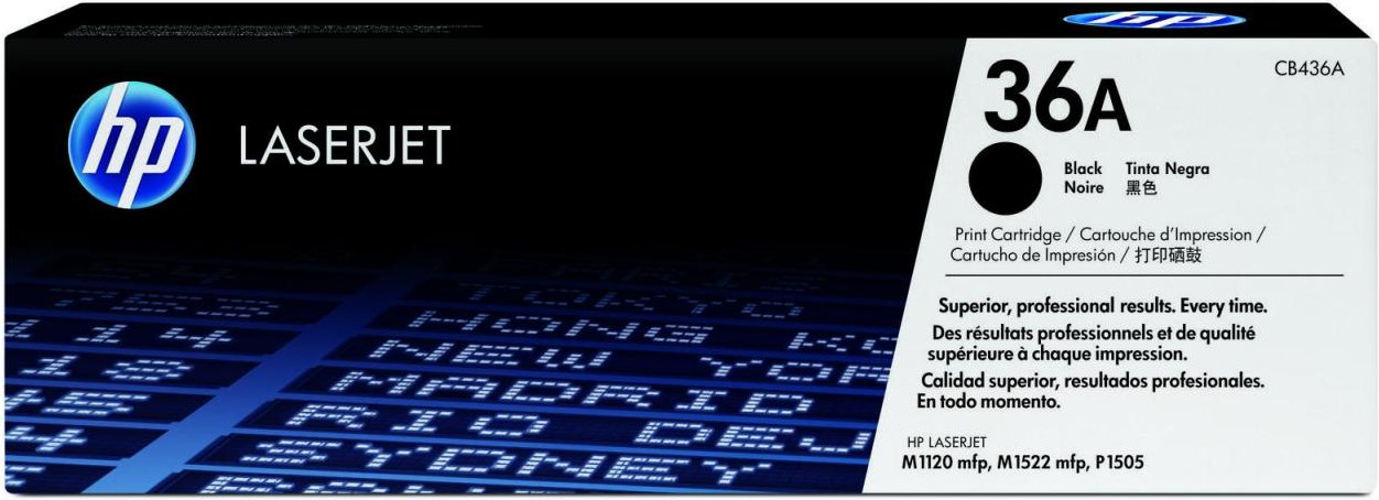 HP Original 36A Toner schwarz 2.000 Seiten (CB436A)