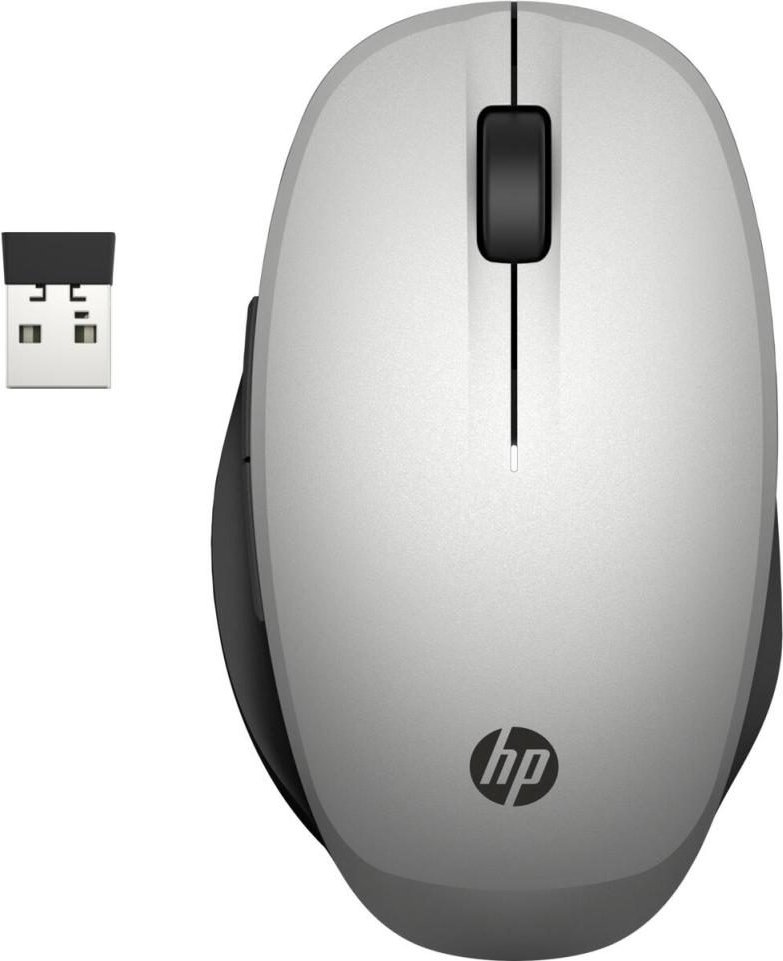 HP Dual Mode Maus silber