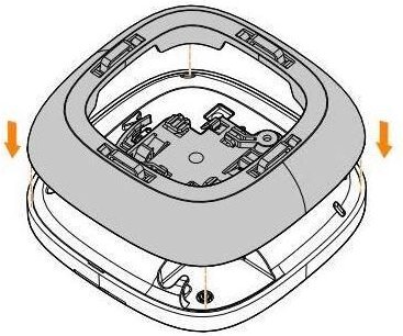 HPE Networking Instant On AP25 Einbauplatte Flush Mount