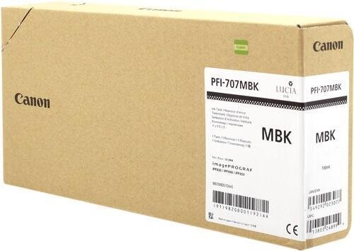 Canon Original PFI-707MBK Druckerpatrone - schwarz matt 700ml