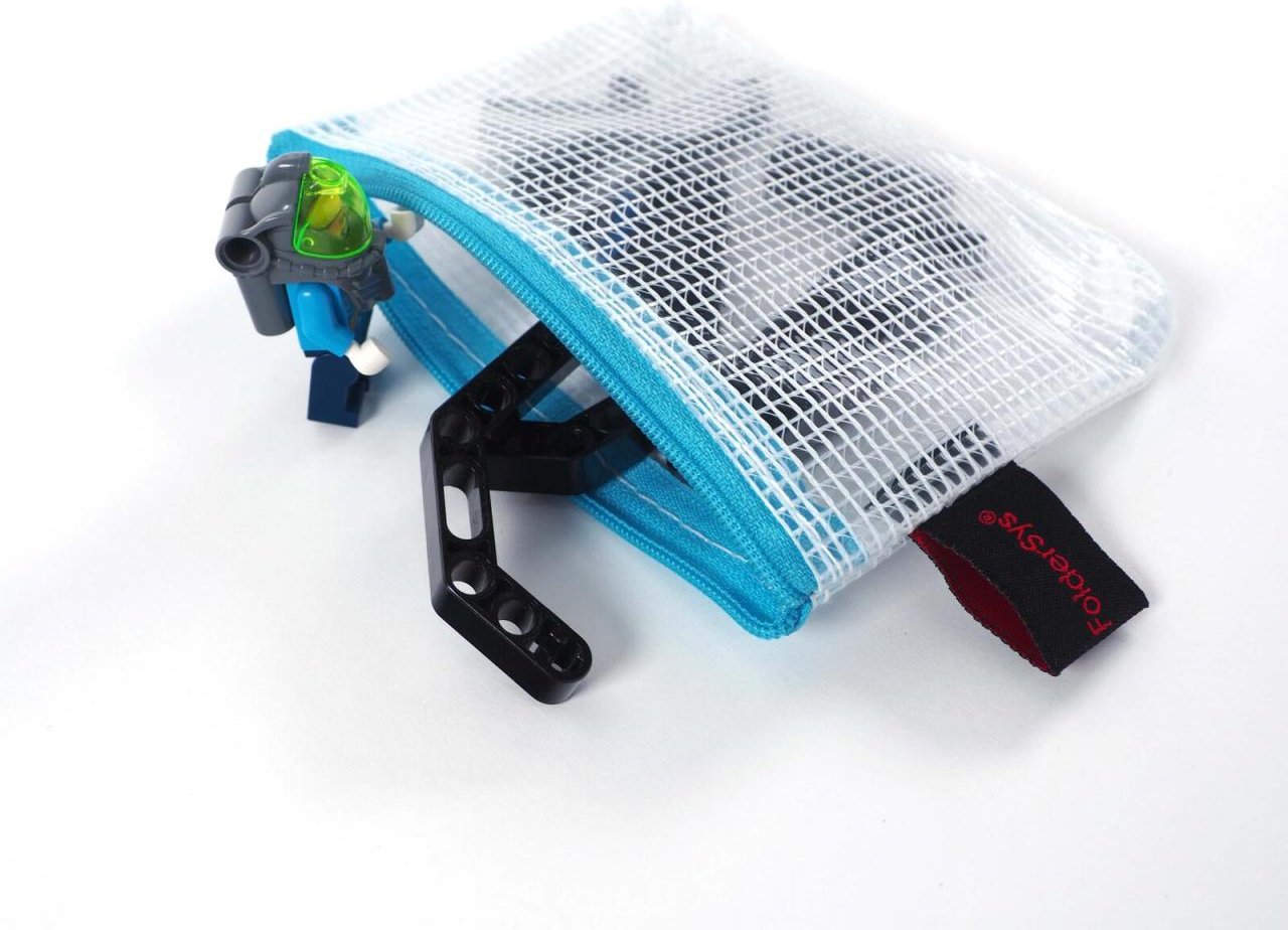 FolderSys Reißverschlussbeutel A7 transparent