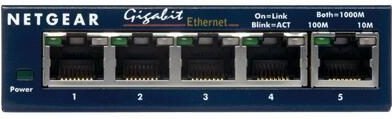 Netgear GS105GE 5-Port Gigabit Unmanaged Switch