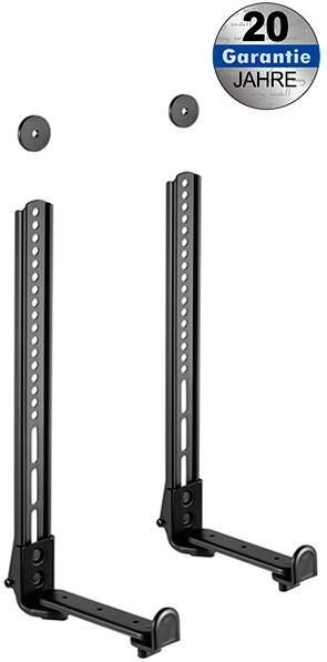 MyWall HZ 19 L Universal-Soundbar-Halterung mit rutschfestem Sockelhalter