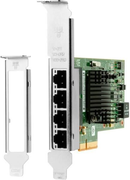 HP Intel Ethernet I350-T4 NIC, vier Anschlüsse, 1 Gbit