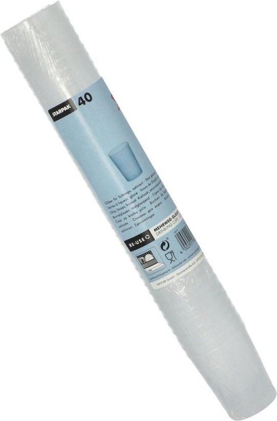 PAPSTAR Mehrweg-Schnapsgläser 4.2 cm 40 ml transparent