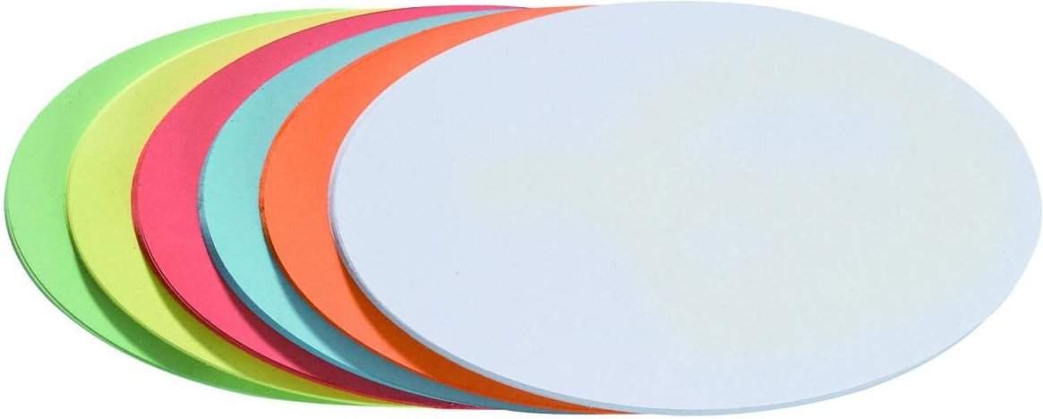 Thumbnail - FRANKEN Moderationskarten 11,0 x 19,0 cm blau, grün, rot, orange, gelb, weiß