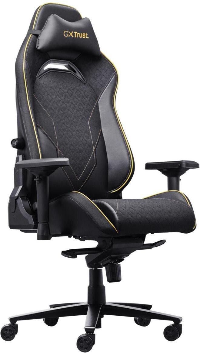 Trust Gaming GXT 721 Ruya Pro Komfortabler Premium-Gaming-Stuhl - Schwarz