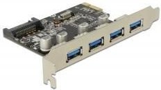 DeLOCK PCI Express Card zu 4x extern SuperSpeed USB 5 Gbps Type-A Buchse