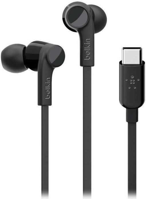 Belkin ROCKSTAR -Kopfhörer mit USB-C Connector, schwarz (G3H0002btBLK)