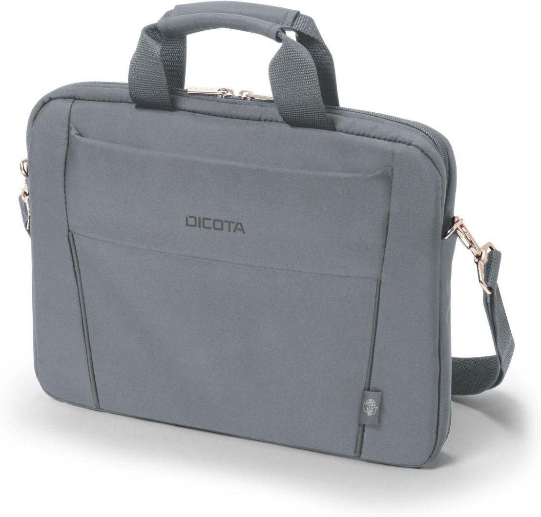 DICOTA Slim Eco Base 13"-14,1" Notebook-Tasche - Grau