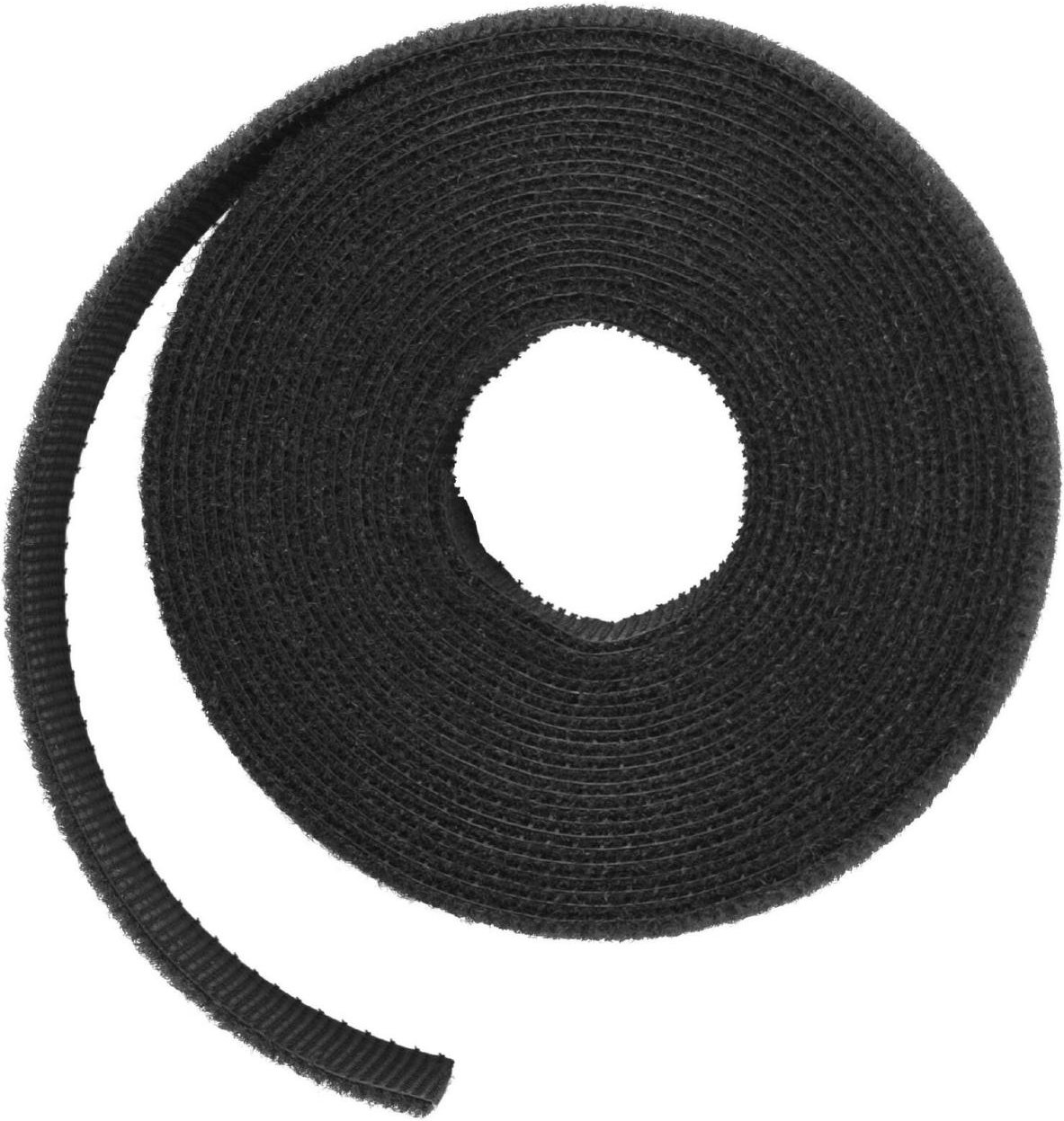 LABEL THE CABLE Klettband schwarz