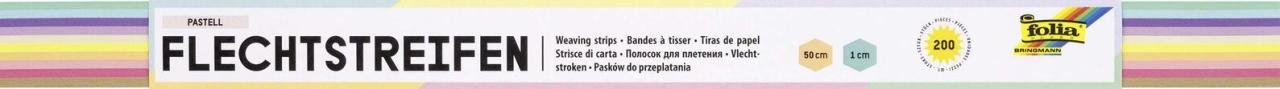folia Bastelset Flechtstreifen