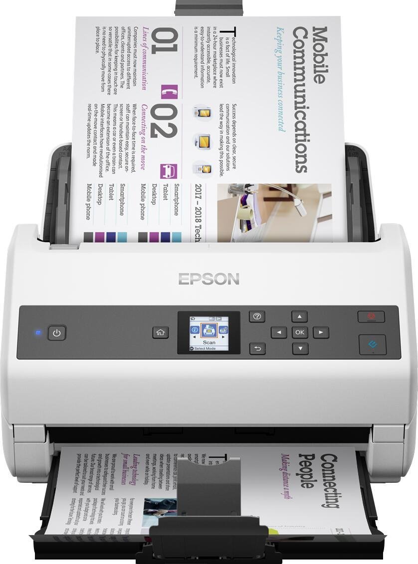 Thumbnail - 3 Jahre erweiterbare Garantie gratis nach Registrierung* Epson WorkForce DS-870 Dokumentenscanner