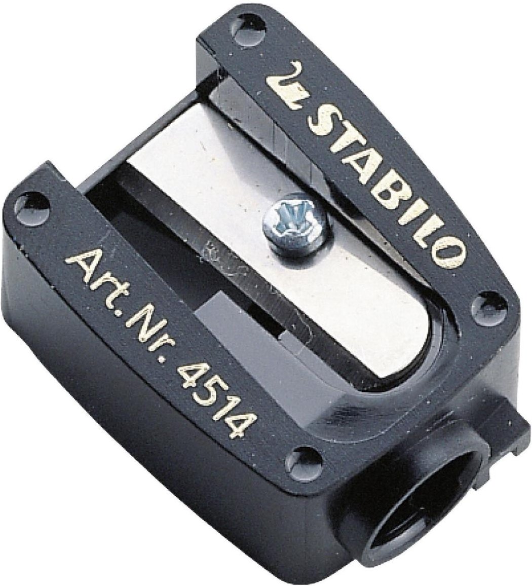 STABILO Spitzer schwarz