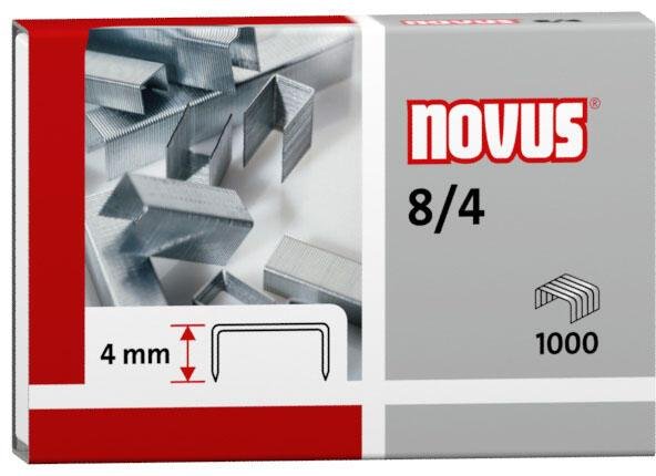 novus Heftklammern 9 mm 8/4