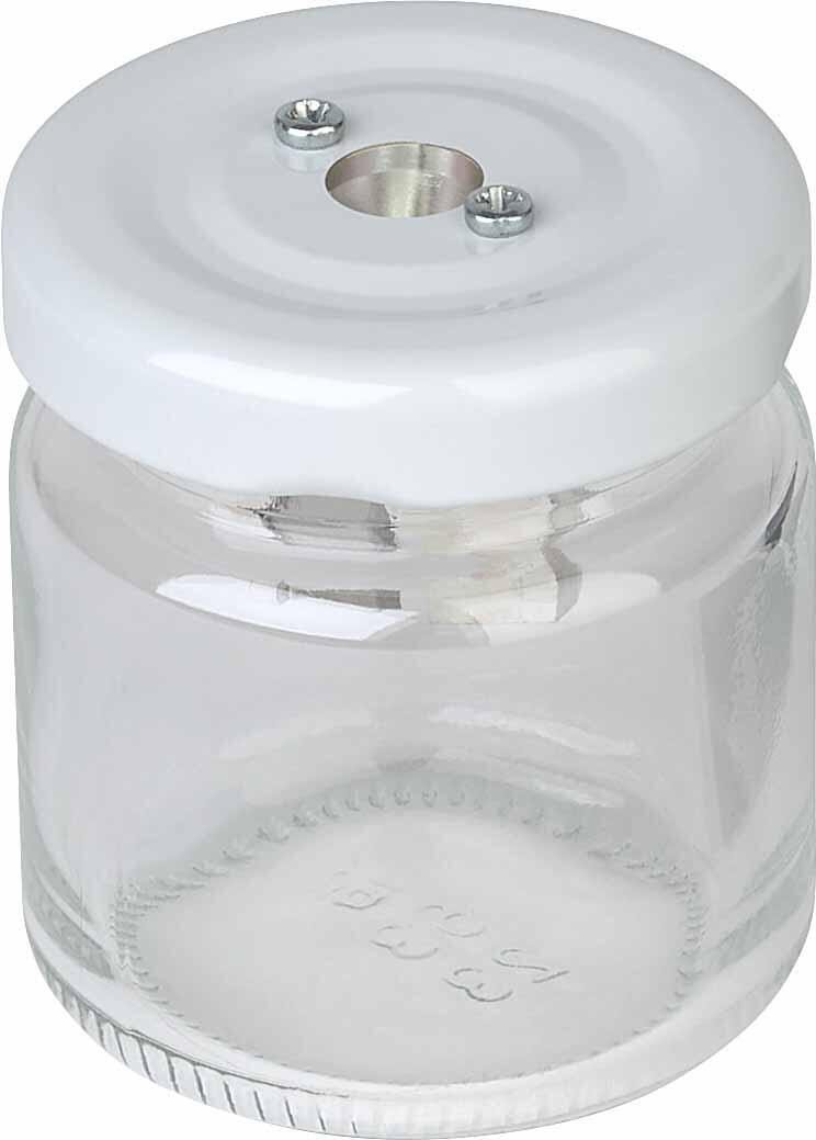 M + R Dosenspitzer weiß/transparent