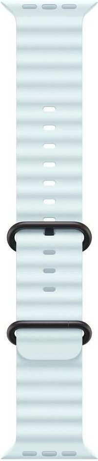 Apple Ocean Armband für Watch Ultra 49mm Schwarz (kristallblau)