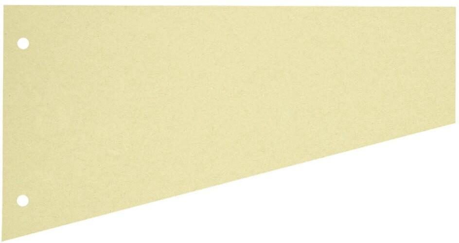herlitz Trennstreifen Trapez chamois - 100 Stück