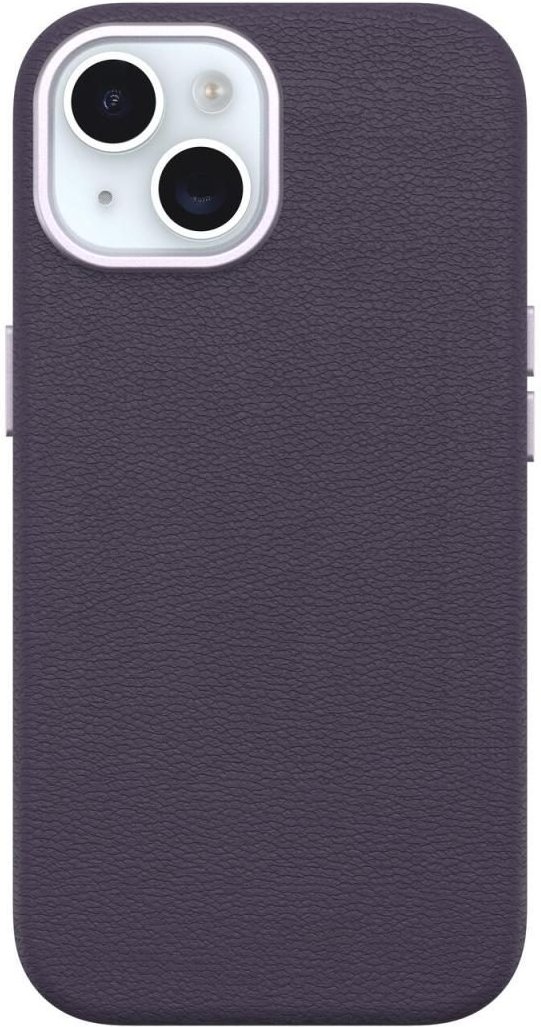 OtterBox Symmetry Cactus Leather Apple iPhone 15 Plum Luxe - purple