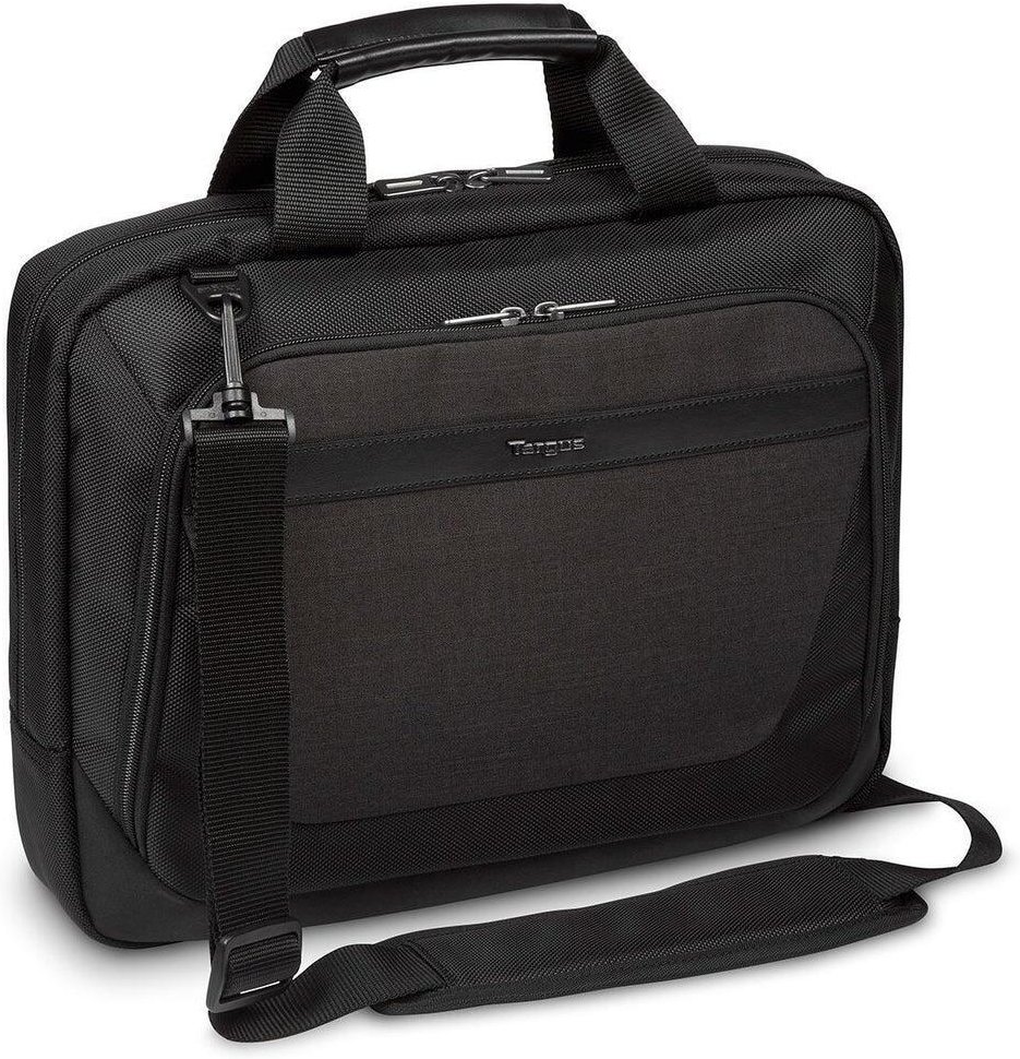 Targus CitySmart Slimline Topload Notebooktasche 12-14", schwarz/ grau
