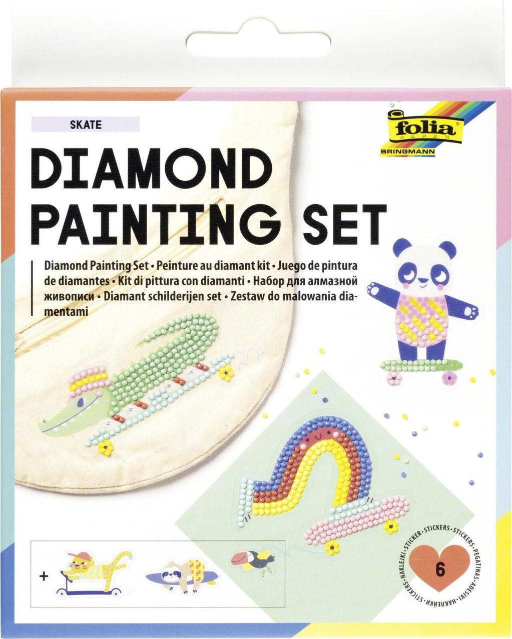 Thumbnail - folia Diamond Painting Skate