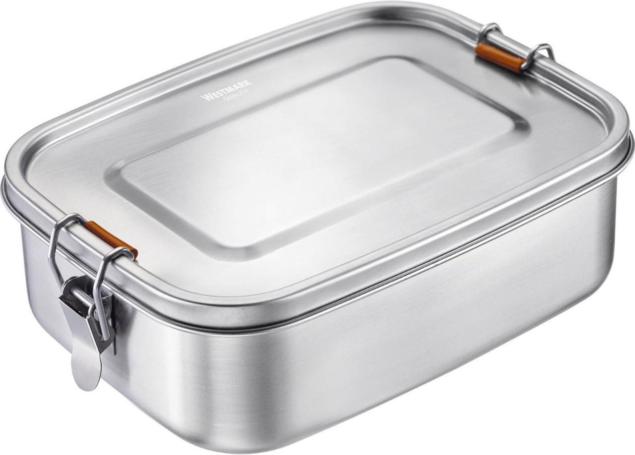 WESTMARK Lunchbox Viva Mini 6.1 cm hoch 1100 ml silber
