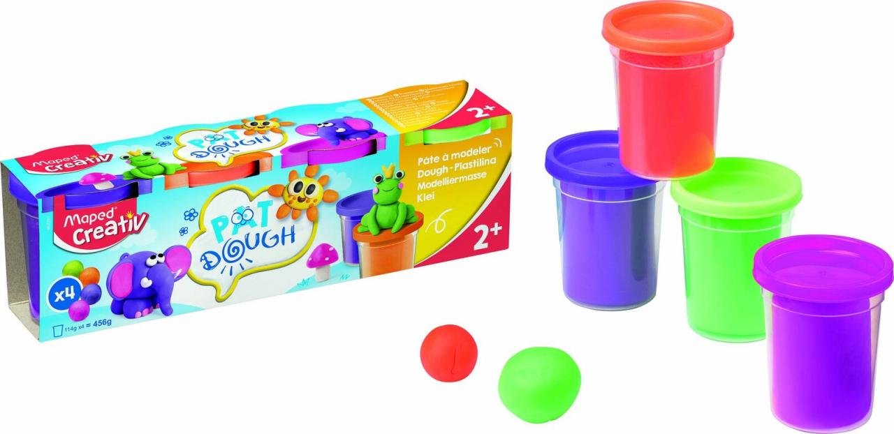 Thumbnail - Maped® Creativ Zusatzfarben Knete 456 Gramm