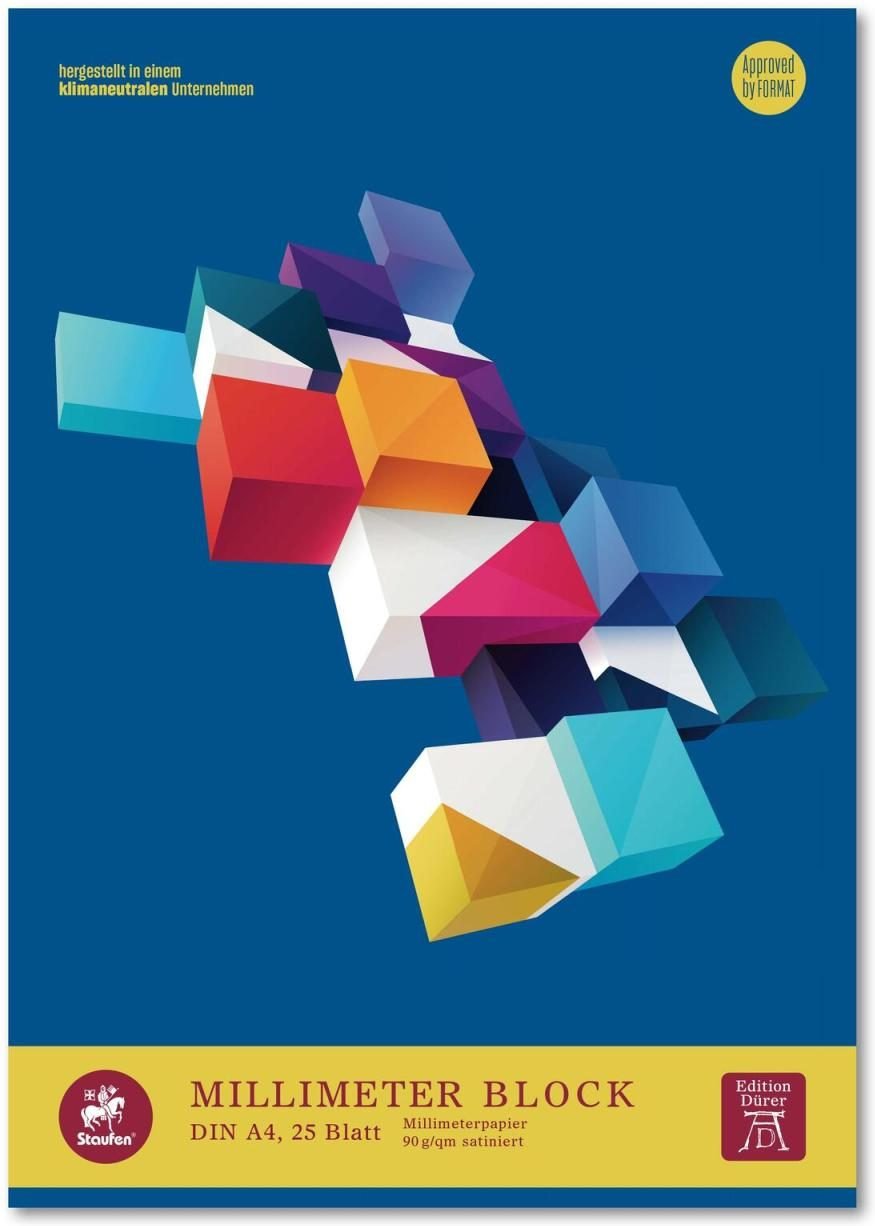 Edition Dürer Millimeterblock DIN A4 Millimeter