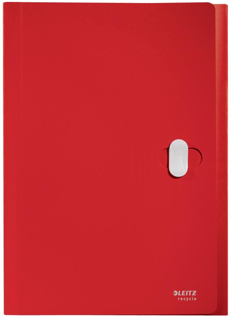 LEITZ Fächermappe DIN A4 5-Fach rot