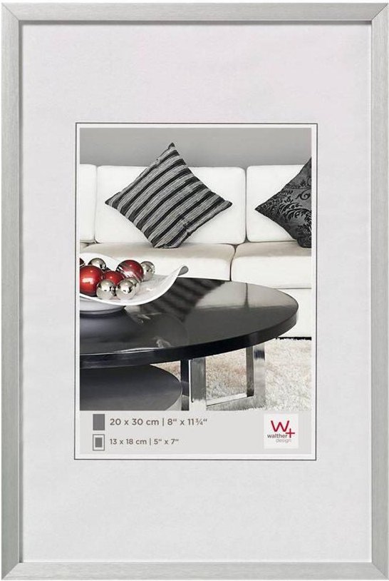walther design Bilderrahmen Chair 30,7 x 45,8 cm silber